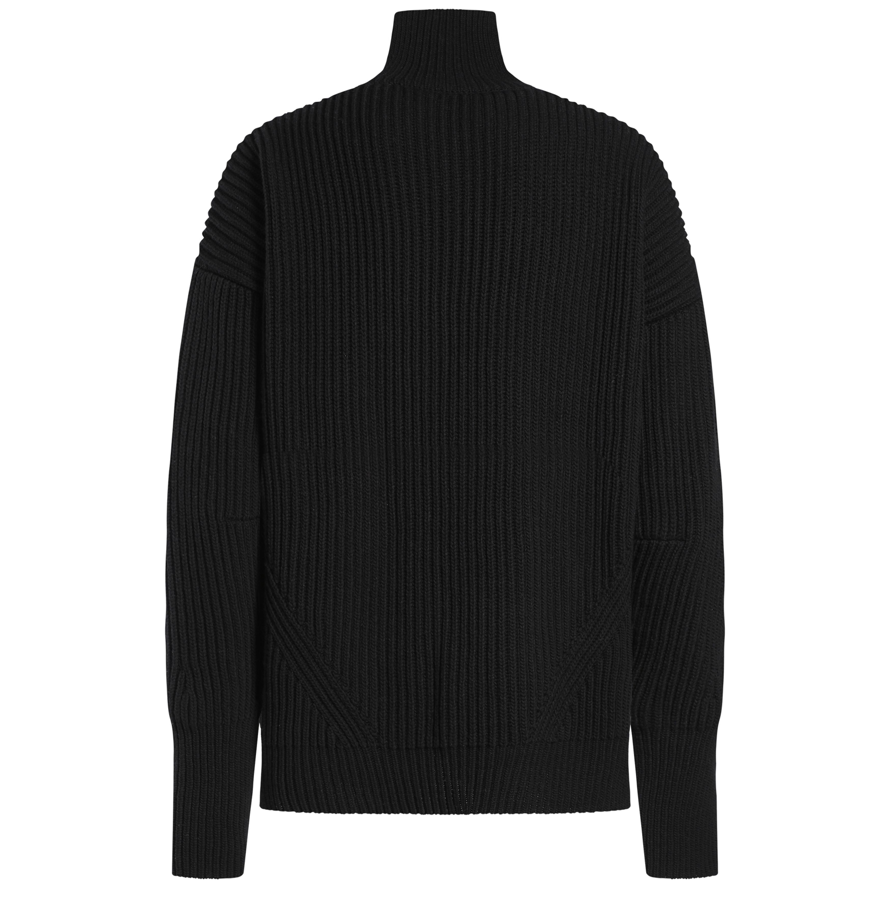 Ann Demeulemeester Geirnart High Neck Oversize Jumper