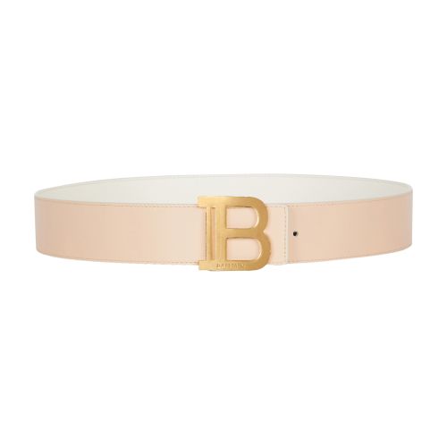 Balmain B-Belt Reversible Leather Belt