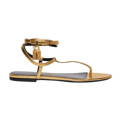 Tom Ford Padlock sandals