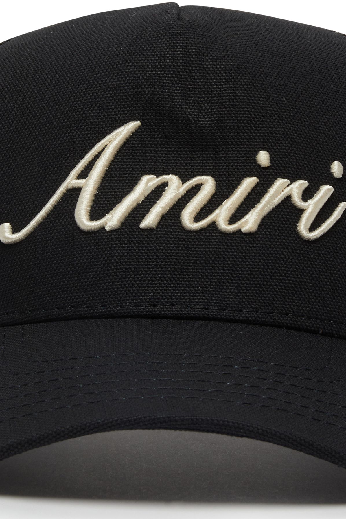 Amiri Amiri script trucker hat