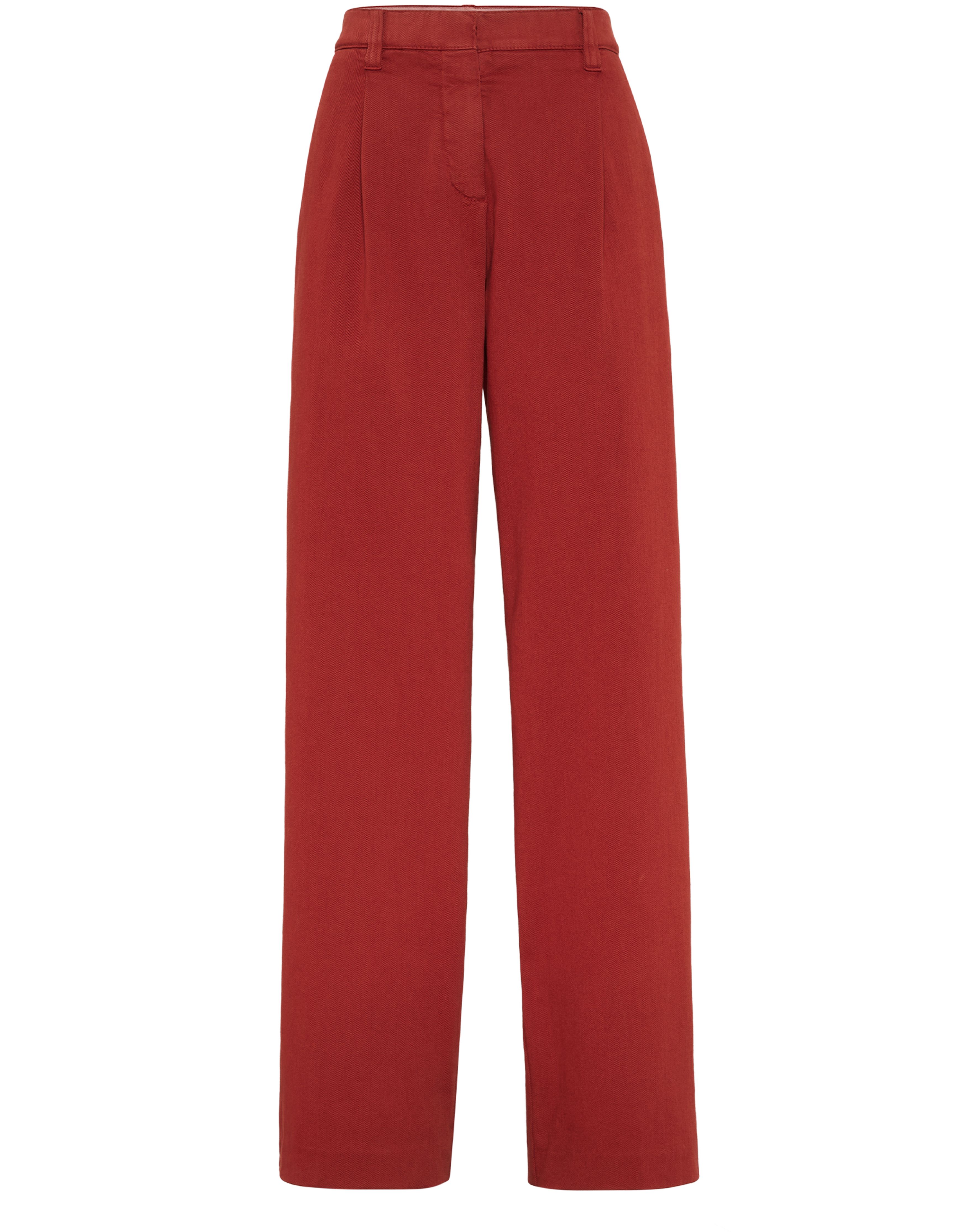 Brunello Cucinelli Loose Straight trousers with monili