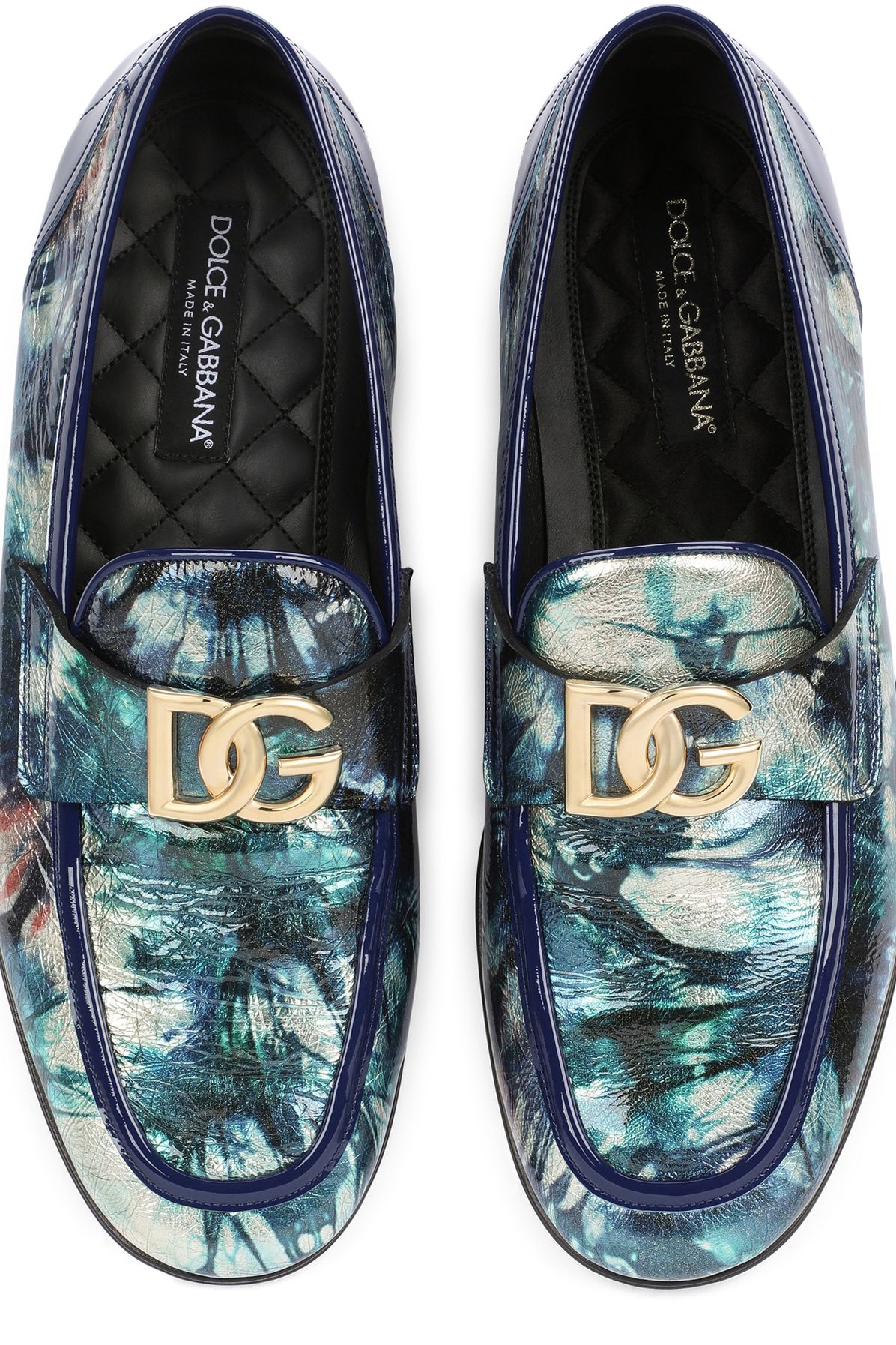 Dolce & Gabbana Patent leather slippers