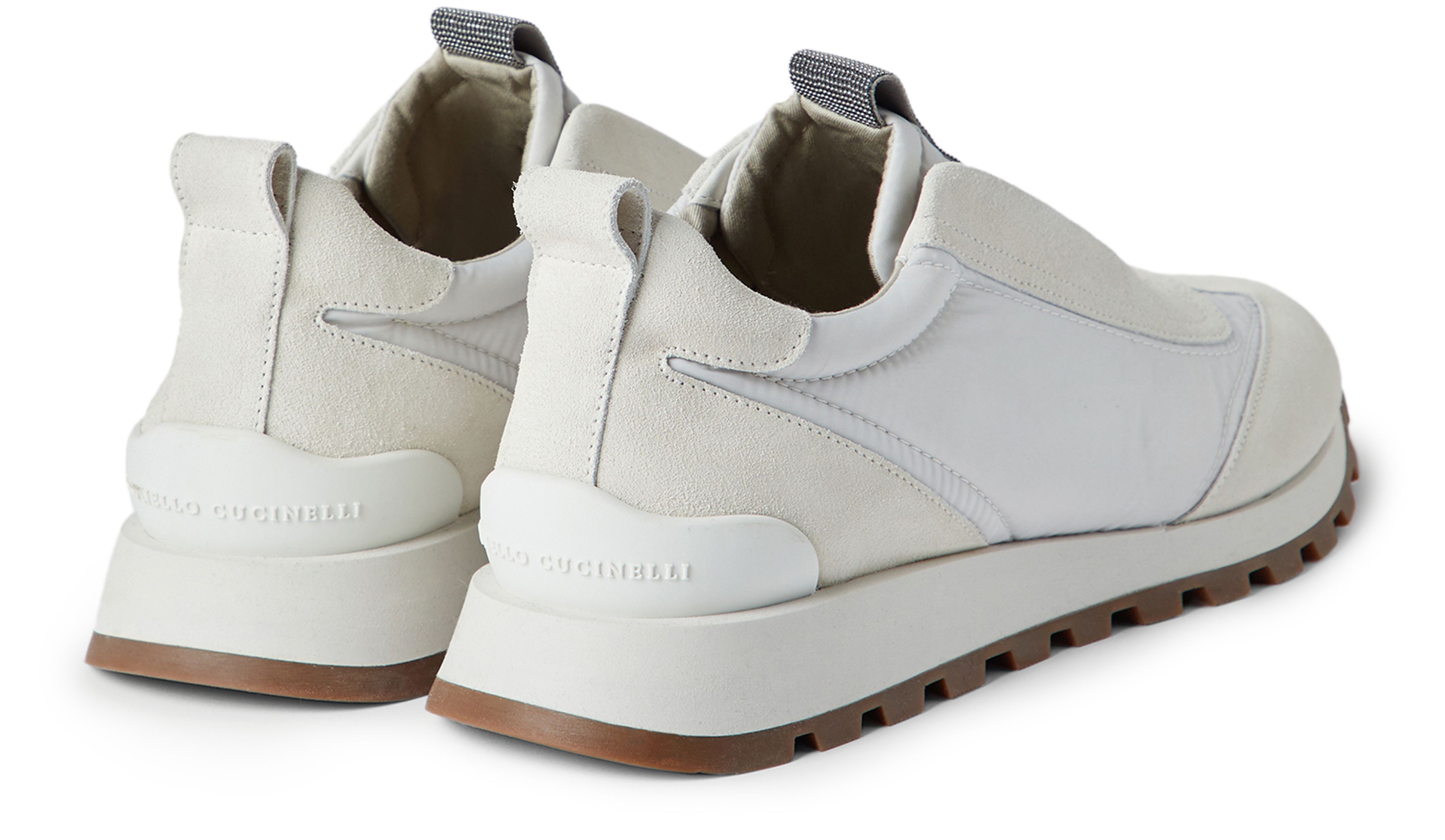 Brunello Cucinelli Monili embellished running shoes