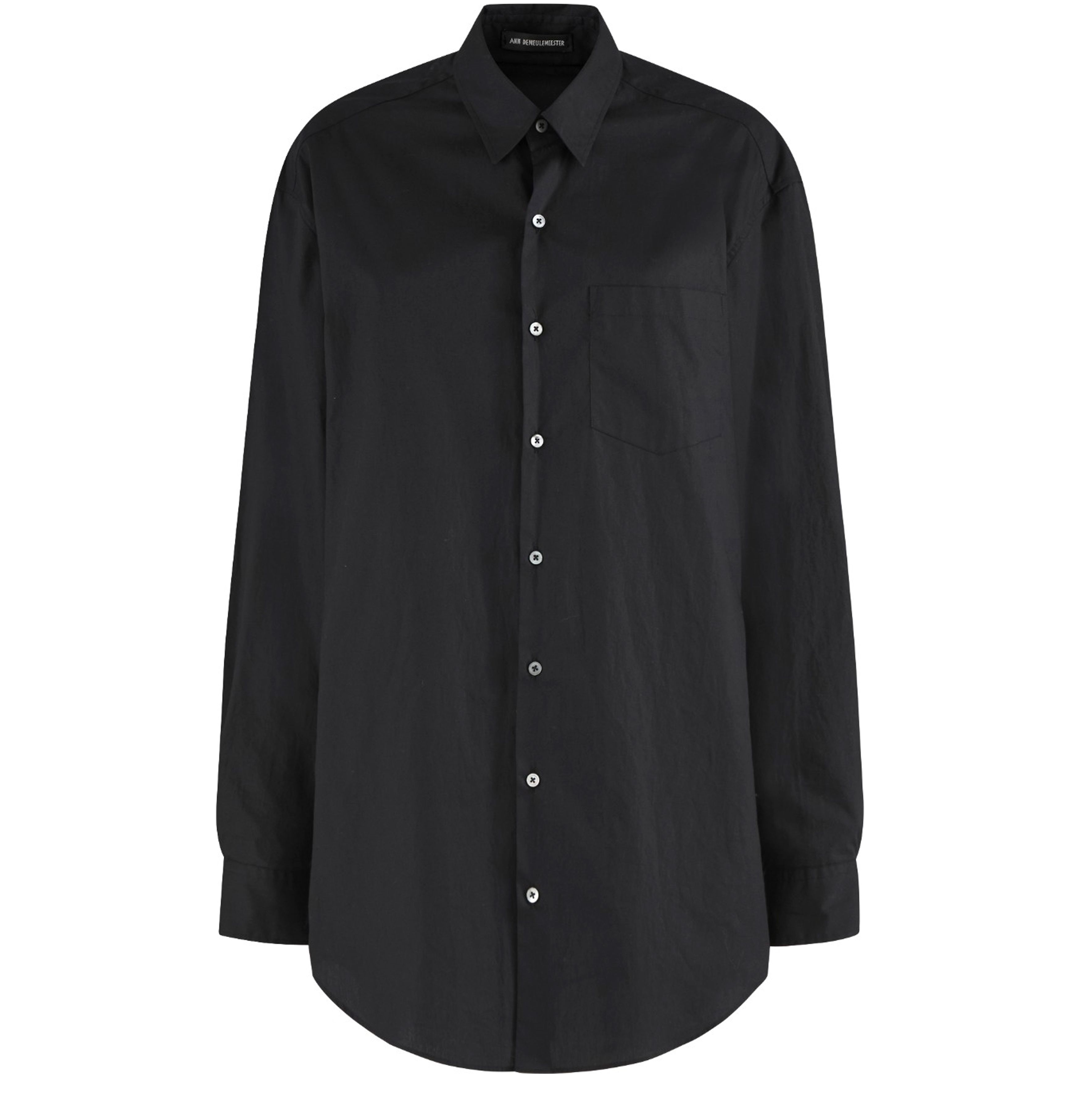 Ann Demeulemeester Mark High Comfort Shirt Popeline