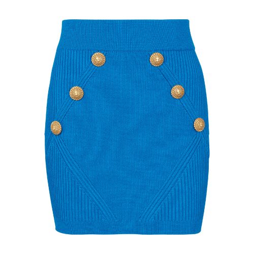 Balmain Short Knitted Skirt