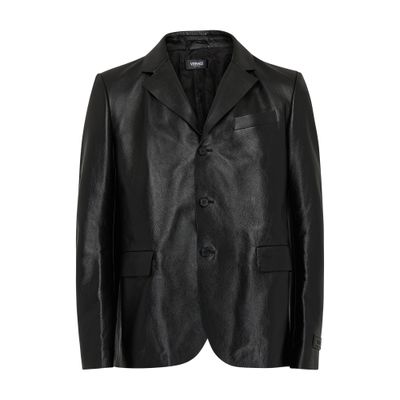 Versace Leather blazer