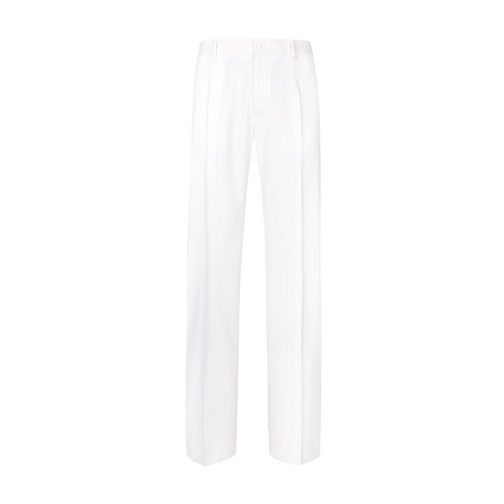 Dolce & Gabbana Stretch wool straight-leg pants