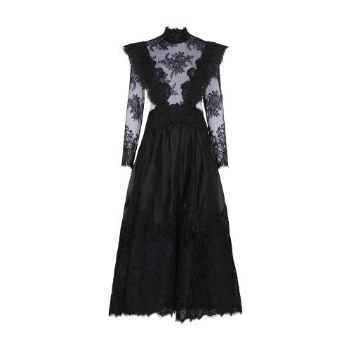 Zimmermann Sensory Lace Yoke Gown dress