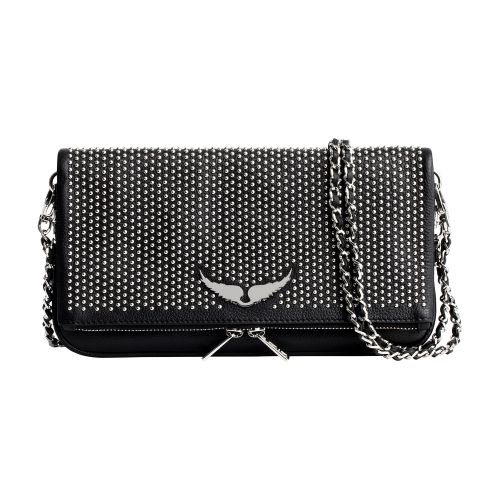 Zadig & Voltaire Rock Dotted Swiss Clutch