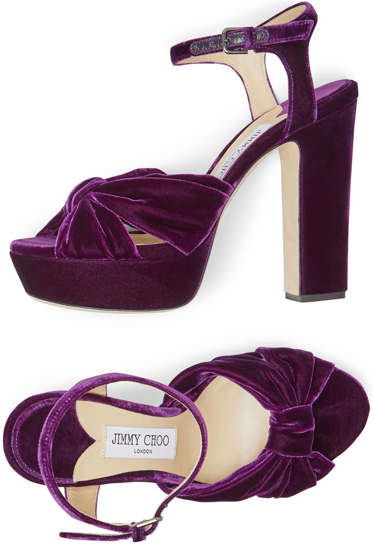 Jimmy Choo Heloise 120 platform sandals