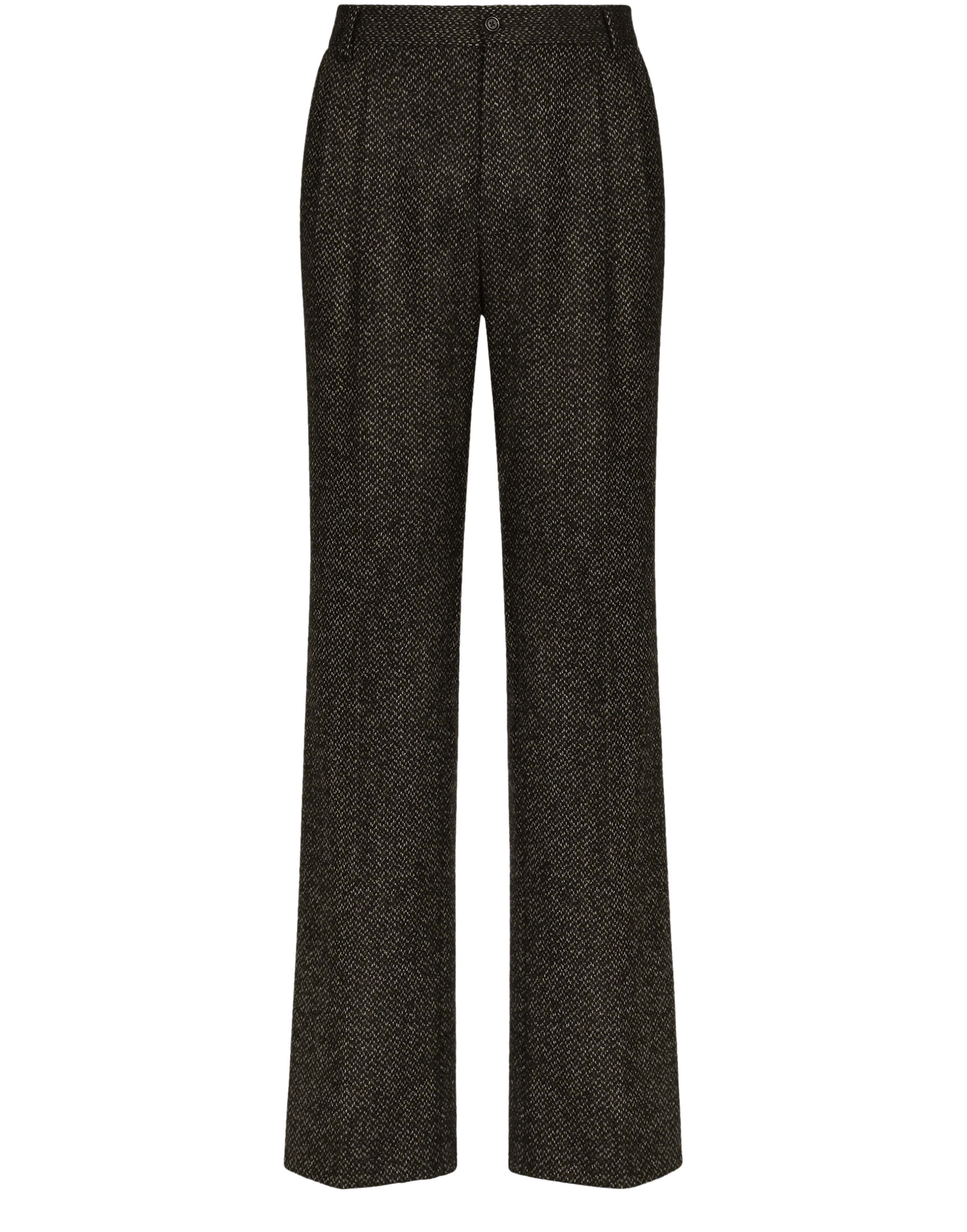 Dolce & Gabbana Stretch alpaca and wool straight-leg pants