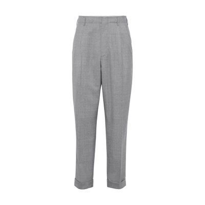 Brunello Cucinelli Virgin wool canvas trousers