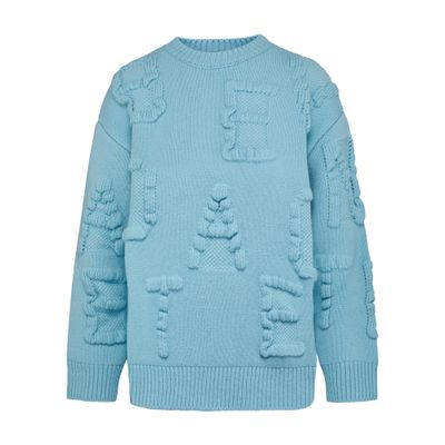 Bottega Veneta Alphabet wool sweater