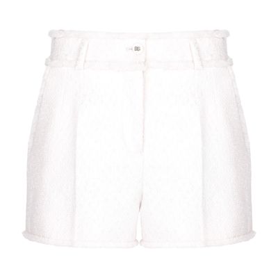 Dolce & Gabbana Raschel tweed shorts