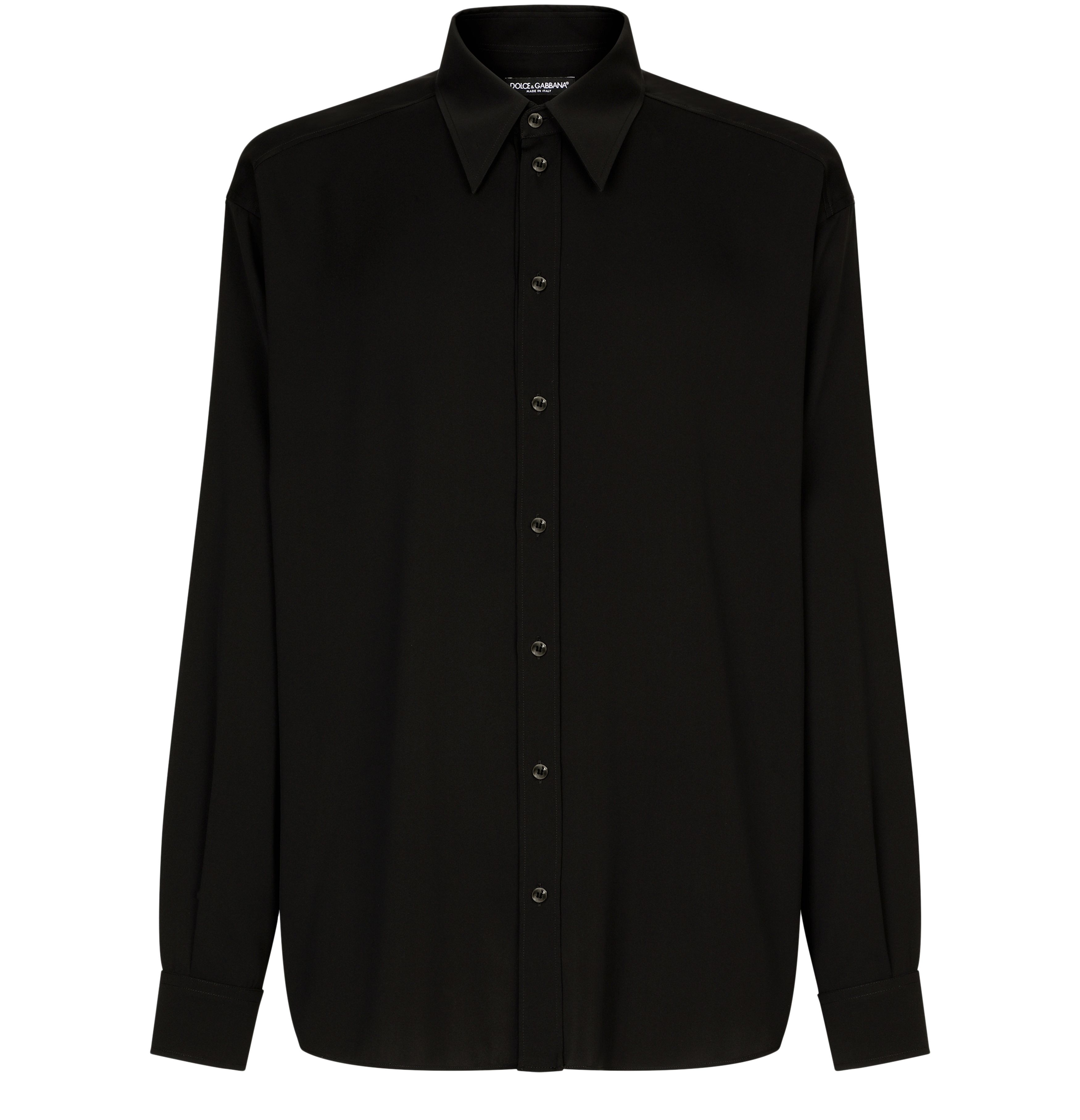 Dolce & Gabbana Stretch Silk Overshirt