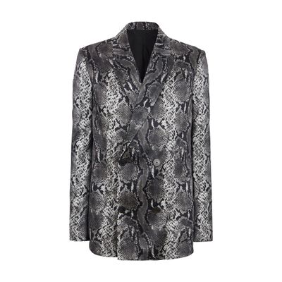 Balmain Printed Silk Blazer