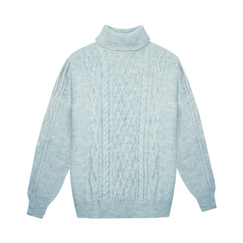 MAISON LABICHE Fizbin turtleneck cable sweater