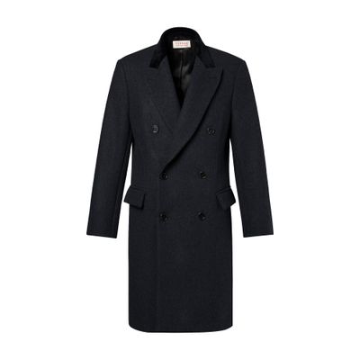  Virgin wool double-breasted coat