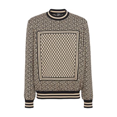 Balmain Mini Monogram Sweater