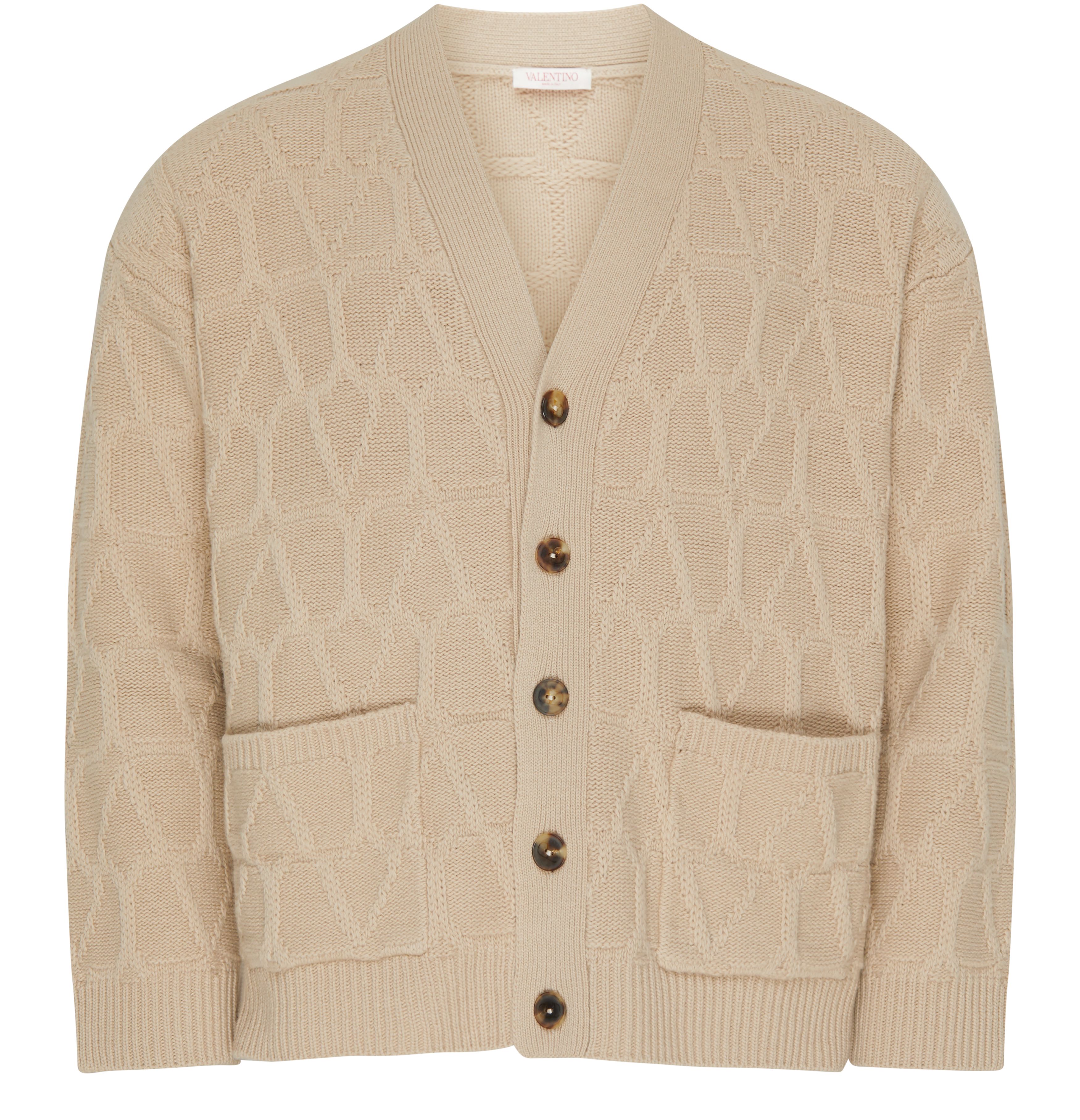 VALENTINO GARAVANI Toile Iconographe cardigan