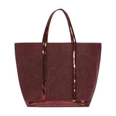  Linen XL cabas tote