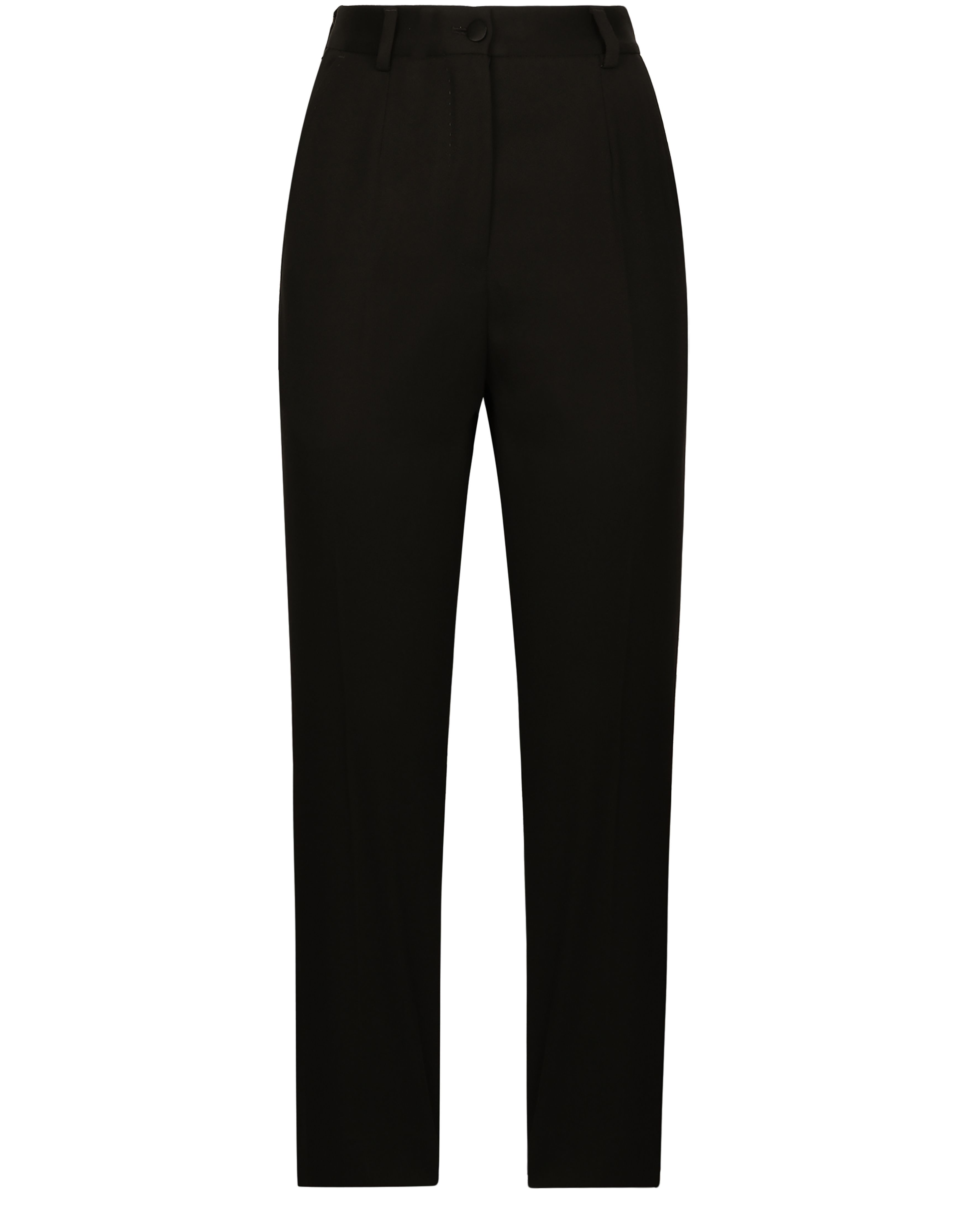 Dolce & Gabbana High-waisted wool cigarette pants