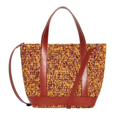  Raffia S cabas tote