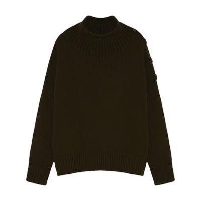 Yves Salomon Oversize knit sweater