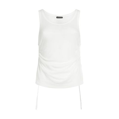 Ann Demeulemeester Mara wrinkled cropped tank top