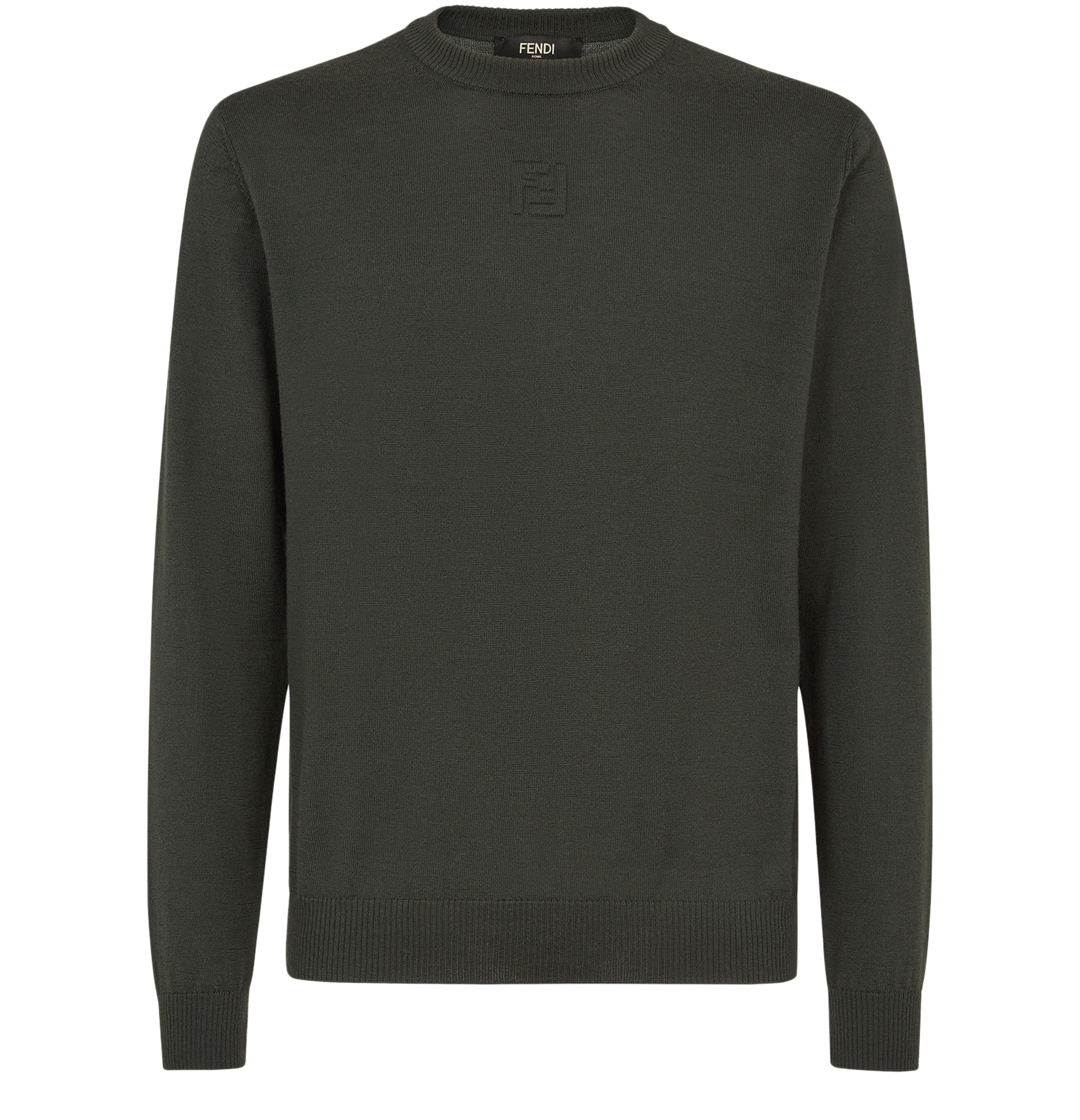 FENDI Long-sleeved crew-neck jumper