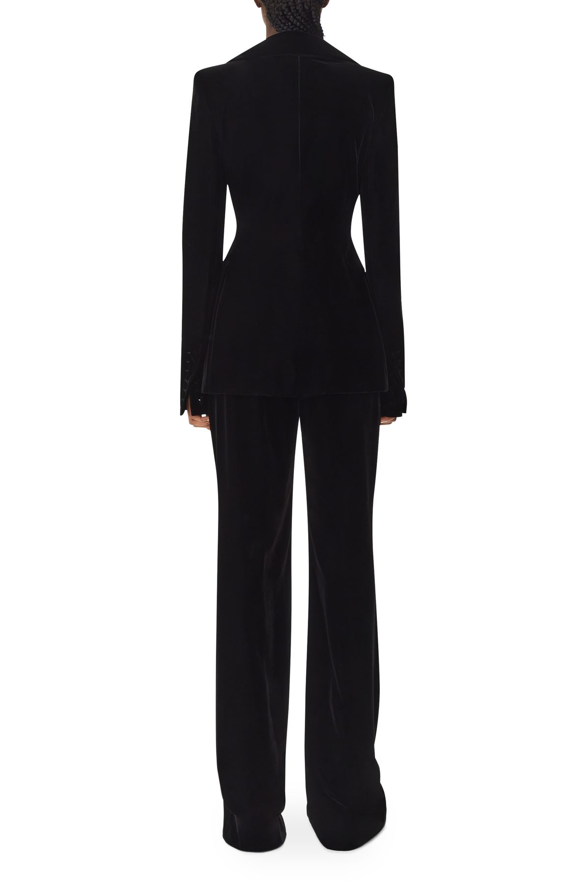 Nina Ricci Velvet Double-Breasted Blazer