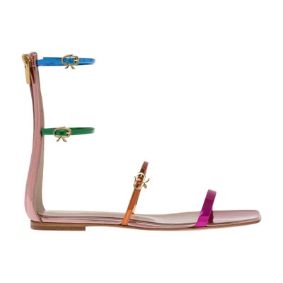 Gianvito Rossi Ribbon Downtown flat sandals