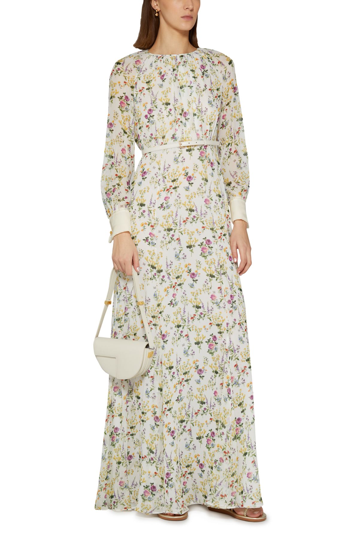 Max Mara Ori maxi silk dress