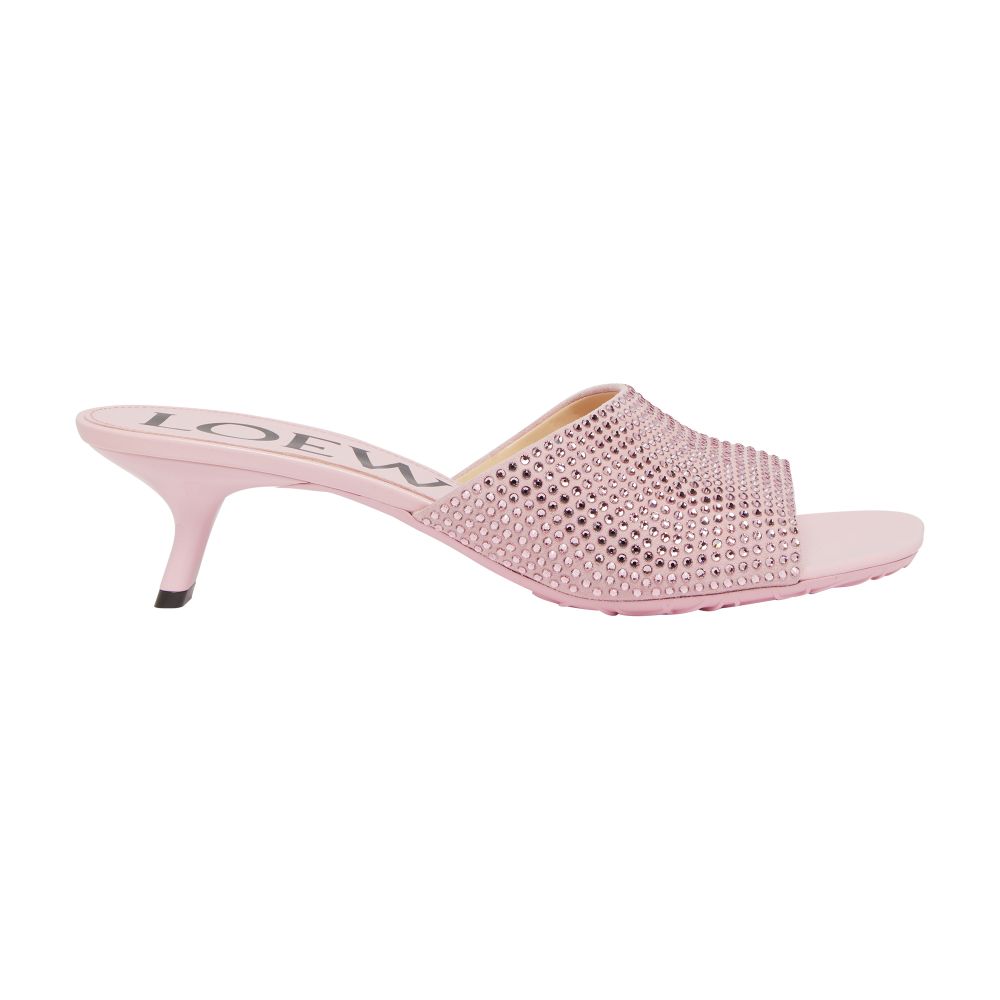 Loewe Strass heeled mules