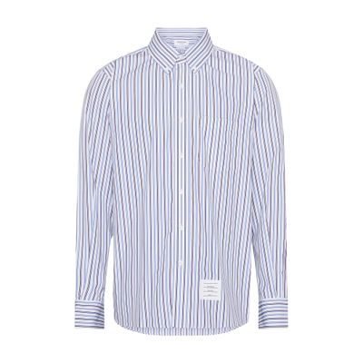 Thom Browne Long-sleeved stripped shirt