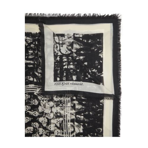 Alexander McQueen Stamp Biker scarf