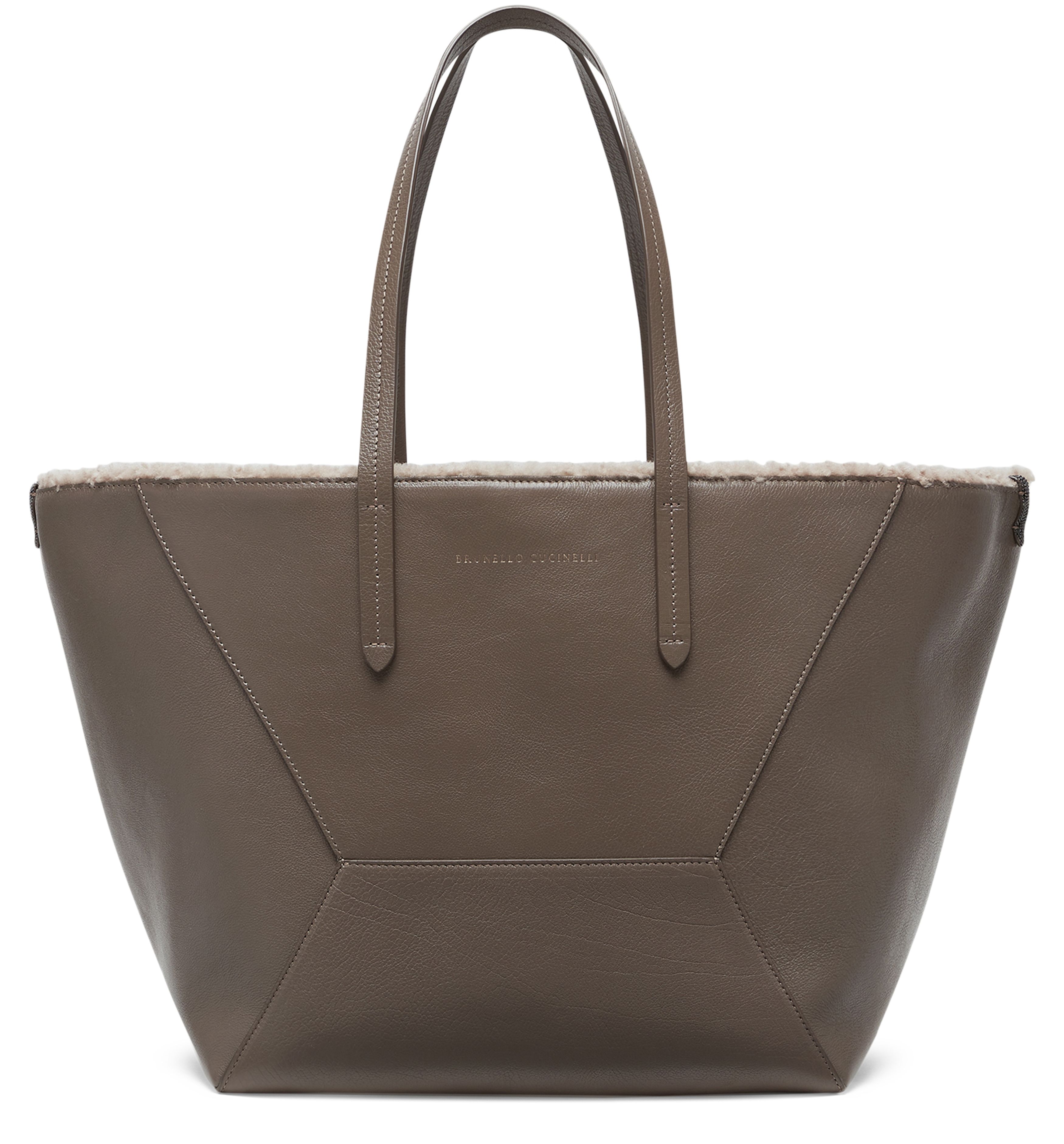 Brunello Cucinelli Shopper bag with monili