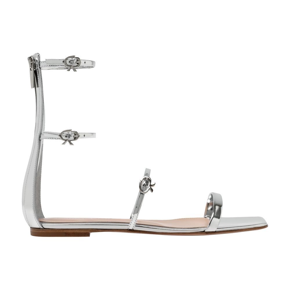 Gianvito Rossi Ribbon Downtown flat sandals