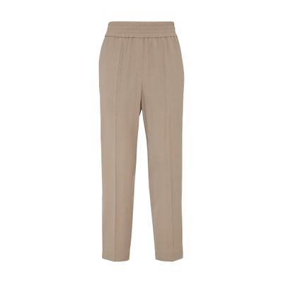 Brunello Cucinelli Baggy cigarette trousers