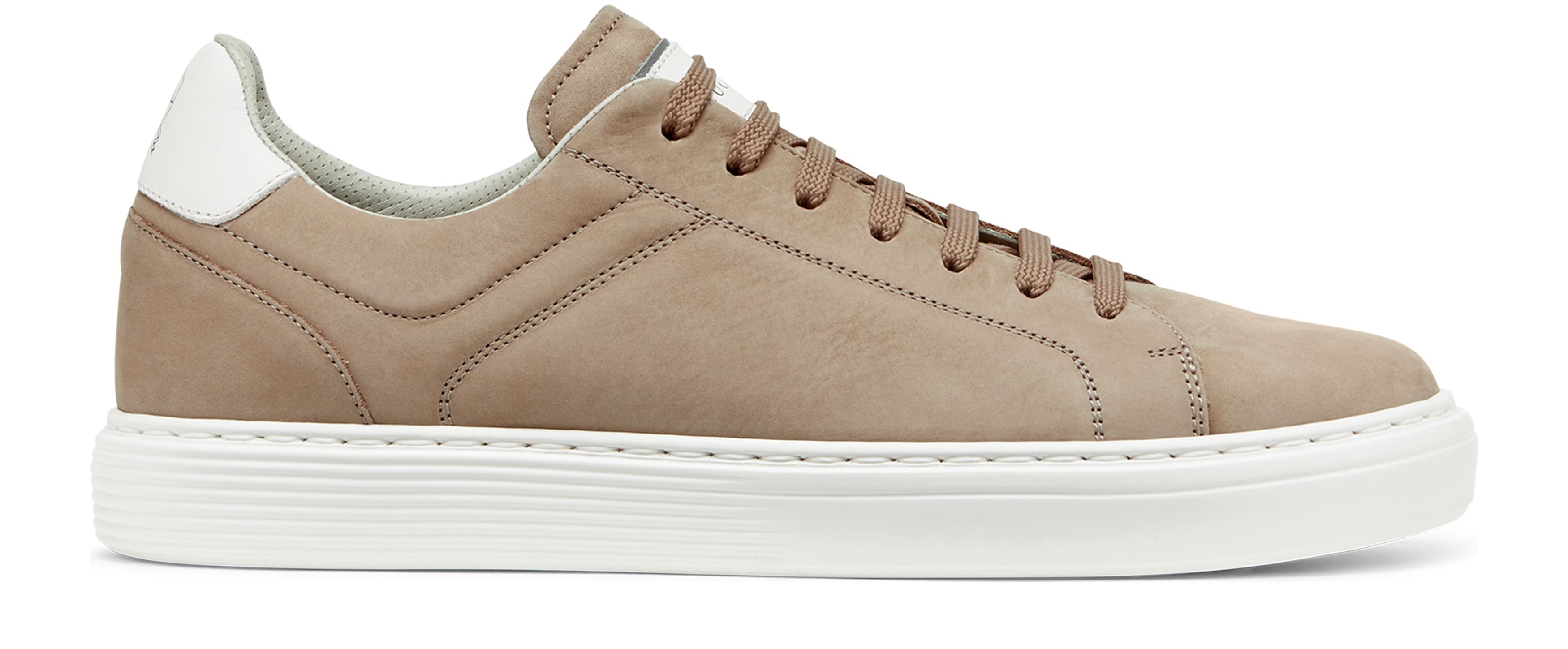 Brunello Cucinelli Sneakers in calfskin nubuck