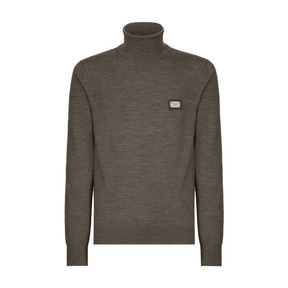 Dolce & Gabbana Wool turtle-neck sweater