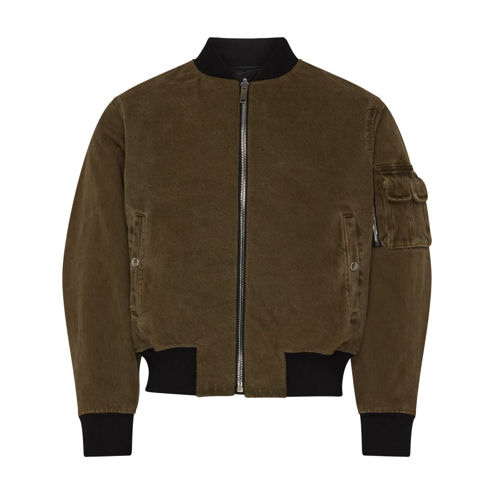 Givenchy Reversible denim aviator jacket