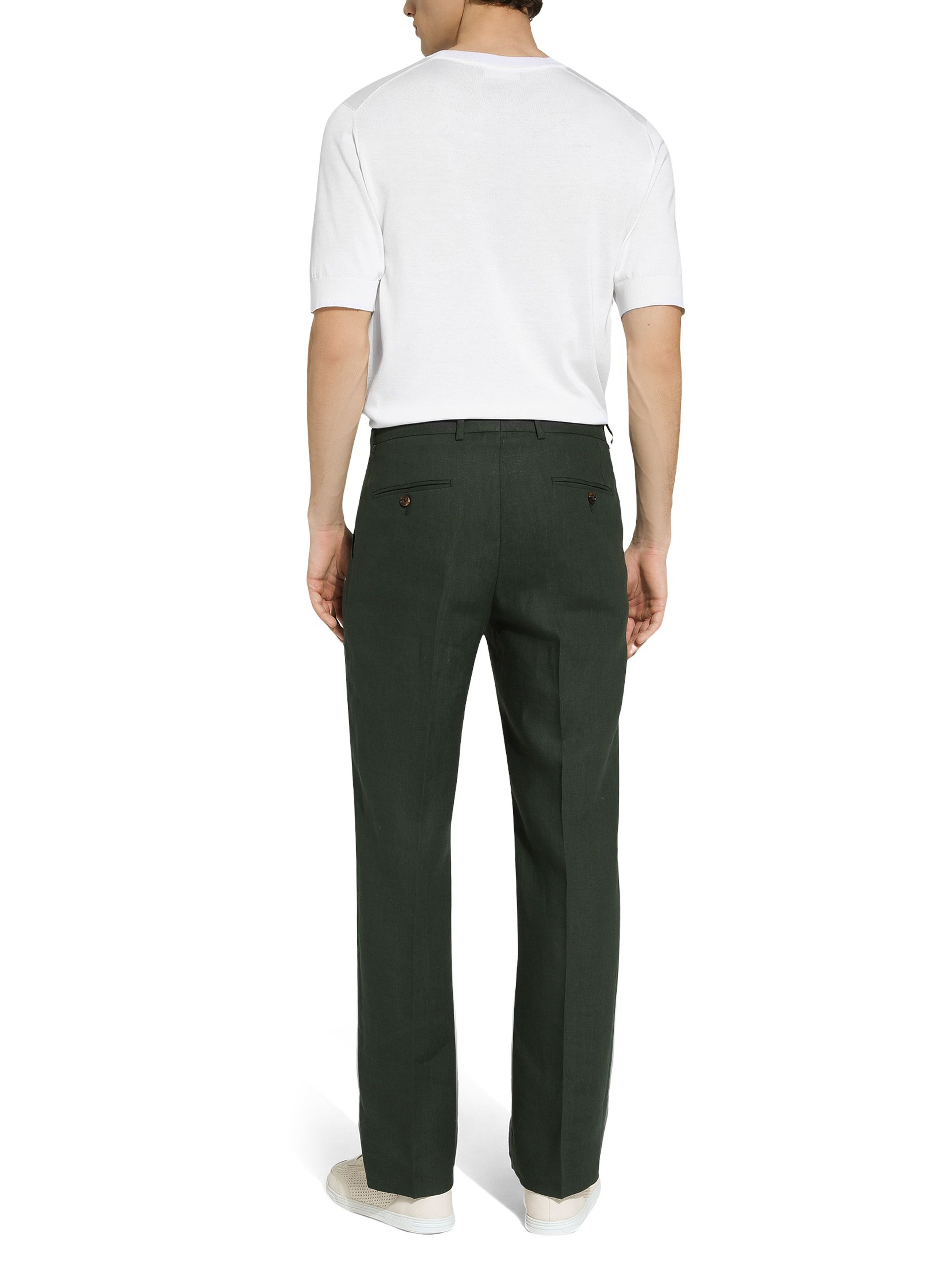 Dolce & Gabbana Tailored linen pants