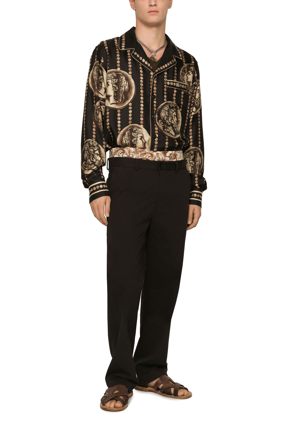 Dolce & Gabbana Silk twill shirt