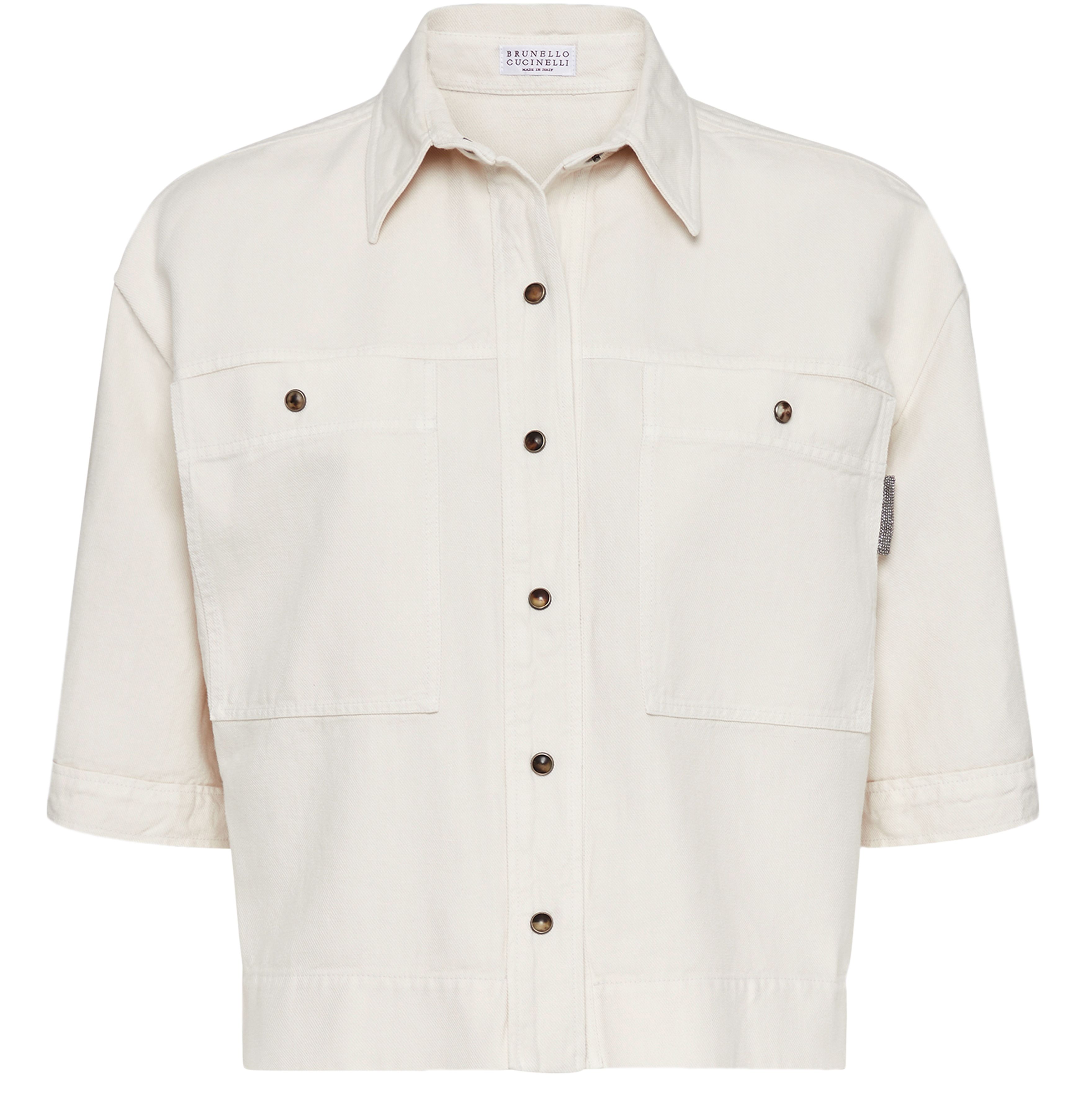 Brunello Cucinelli Shirt with Monile