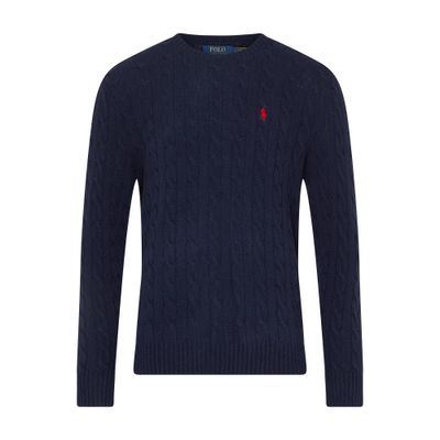 Polo Ralph Lauren Round-neck cable knit sweater