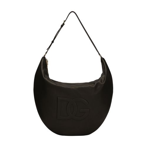 Dolce & Gabbana Calfskin half-moon hobo bag