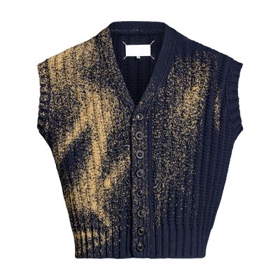 Maison Margiela Sandstorm vest cardigan