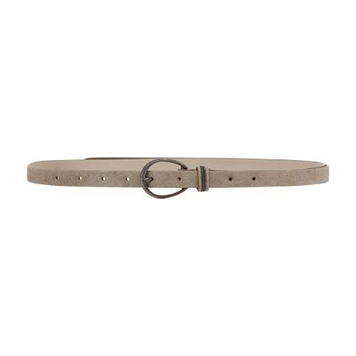 Brunello Cucinelli Suede belt