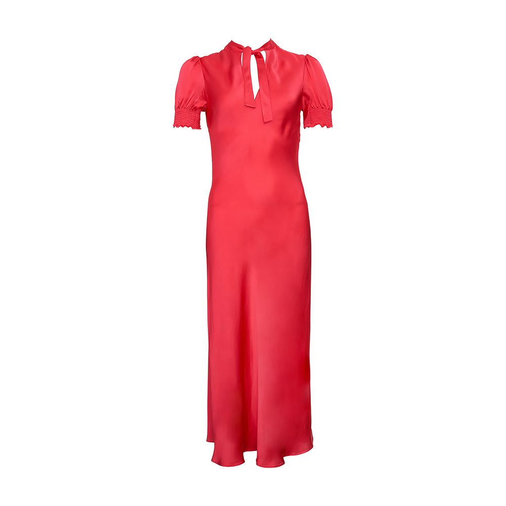  Cerise evening dress